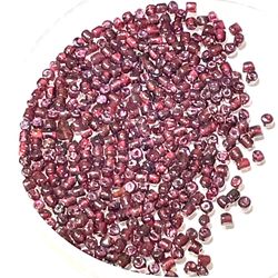 Lot Of 4mm Garnet Spacer Beads 