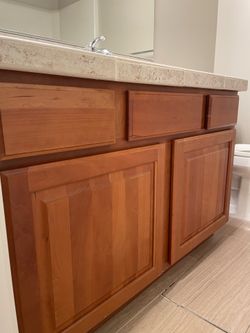 Bathroom vanities 42” and 106”