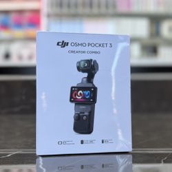 DJI Osmo Pocket 3 Creator Combo ((Take It Home In Payments/ llévatelo a casa en pagos) Only $10 Down 