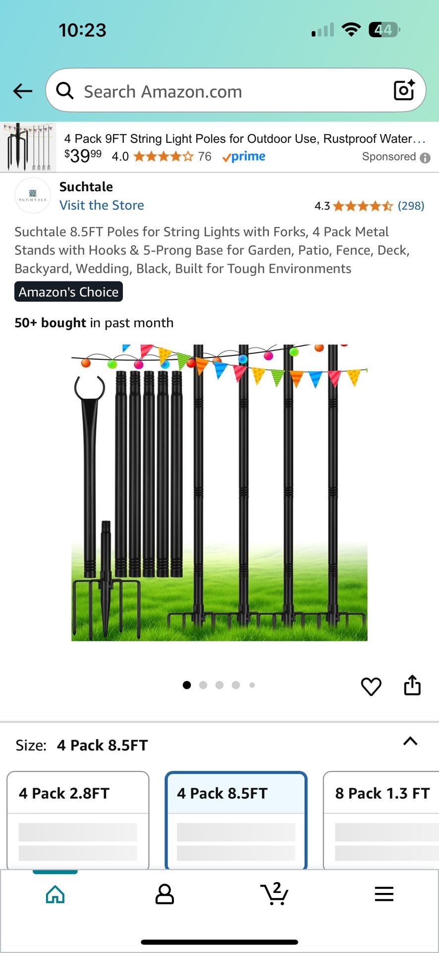 Metal Stands with Hooks