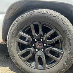 2022 gmc wheels