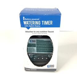 DIG Watering Timer With Digital Display Battery Powered 