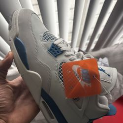 Air Jordan 4s Military Blue 