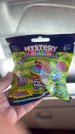Mystery squishy dumplings
