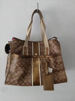 Authentic Coach Pet Carrier