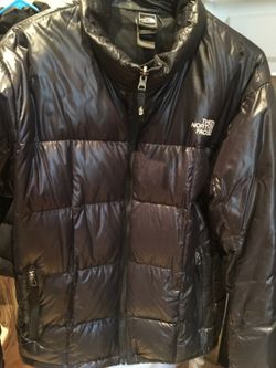 North face black jacket, unisex