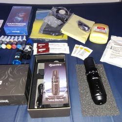 Professional Wireless Tattoo Pen Kit