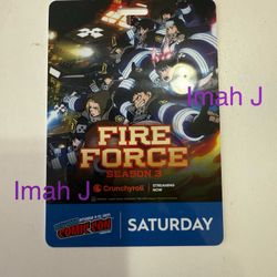New York Comic Con 2025 Saturday Badge 