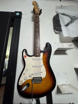 Fender strat left handed