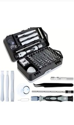 115-in-1 Precision Screwdriver Set, Small Durable Electronics Repair Tool Kit for Phone, Eyeglasses, Watch, Computer, Laptop, Console, Doorbell Gifts 