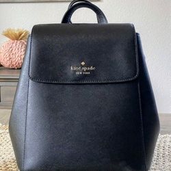 NWOT Kate Spade New York Madison Flap Saffiano Leather  Backpack