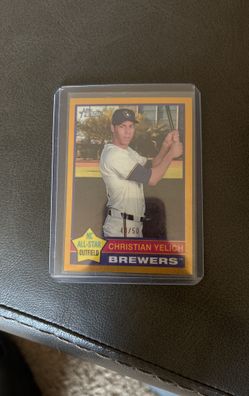 Christian Yelich Gold Border /50