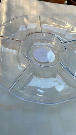 Round Compartment Tray