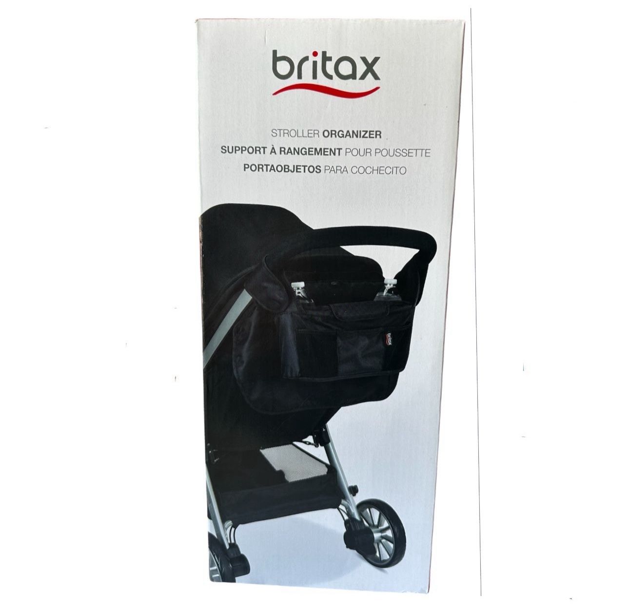 Britax Stroller Organizer – Universal Baby Stroller Storage Bag with Cup Holders & Pockets