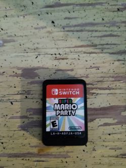 Super Mario Party switch game