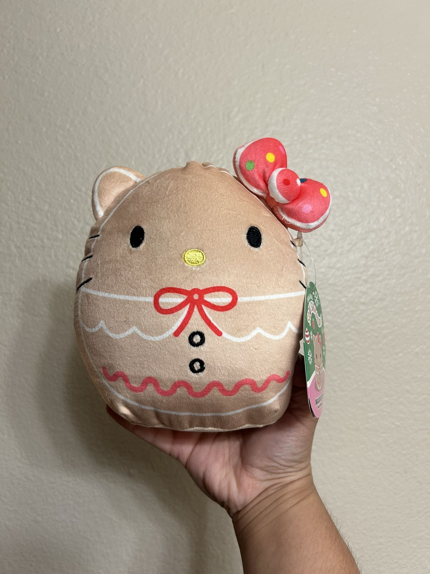 Hello Kitty Christmas Gingerbread Squishmallow 🤎