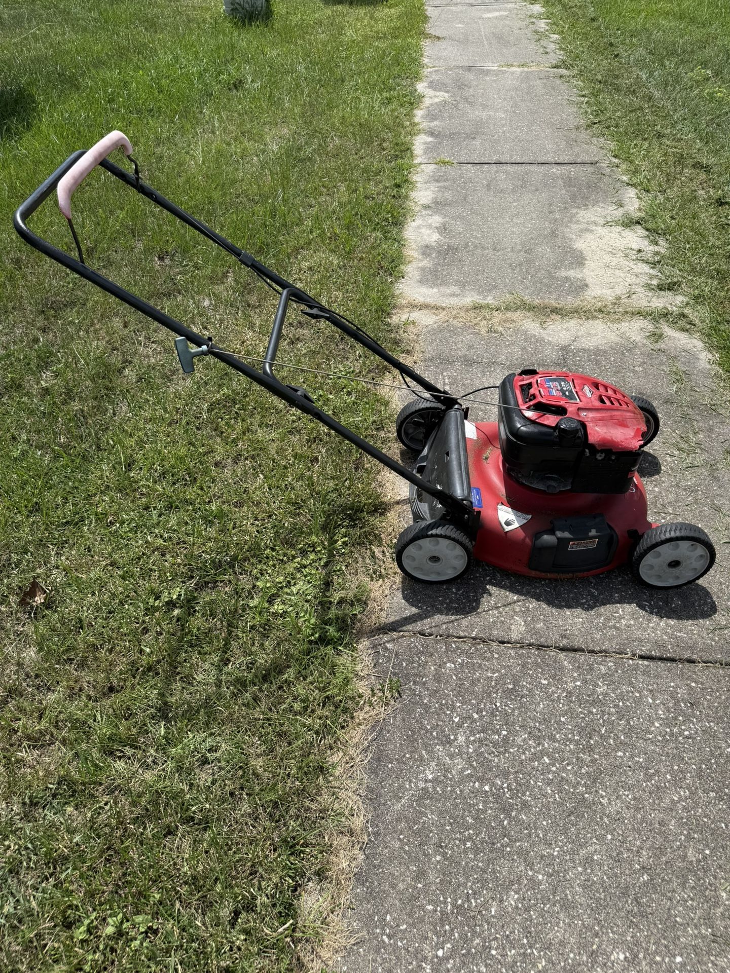 Troy Bilt lawnmower