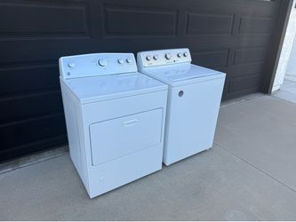 Washer and Gas Dryer