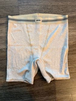 SKIMS Ribbed Boxer Shorts