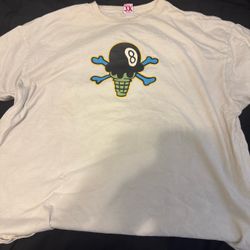 Ice Cream 8-Ball Graphic T-Shirt Size 3X