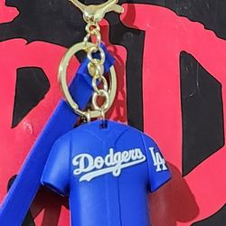 Los Angeles Dodgers #22 Clayton Kershaw Rubber And Metal Keychain