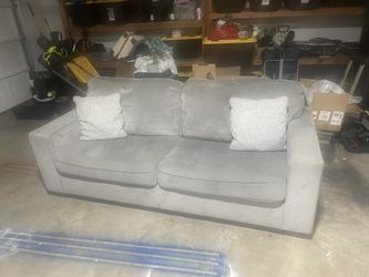 Large Gray Couch
