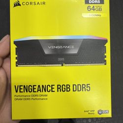 64 Gb DDR5 RAM Memory 