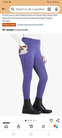 New Girls riding pants breeches