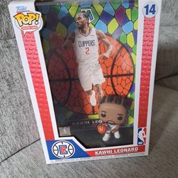 Clippers Mosiac Panini Funko Pop Kawhi Leanoerd  Card