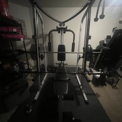 Gym Set With Weights