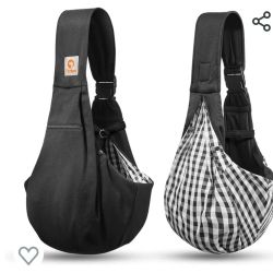 Dog sling carrier