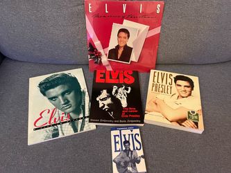 Elvis Vinyl & Biography Books
