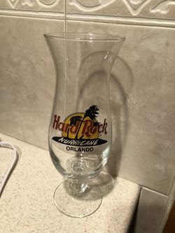 Hard Rock Cafe Orlando Hurricane Glass