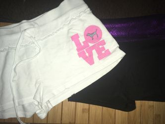 Booty shorts pink victoria hotsell secret