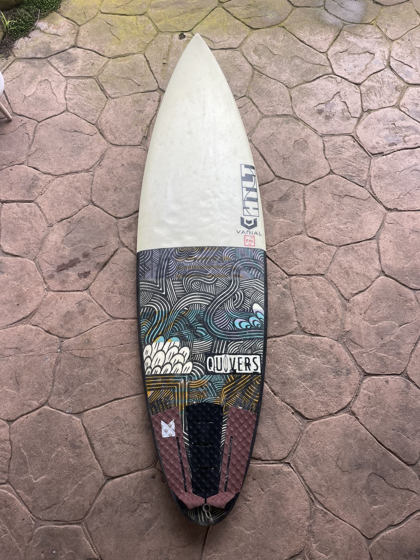6'0 x19" x 2 3/8 x 28L HTLT Shortboard