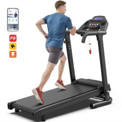 Aukfa Q30-5 Electric Treadmill with Incline 300 lb Capacity 7.5 mph Max Speed, Motor power 2.5 HP