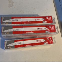 Milwaukee Sawsall Blades 