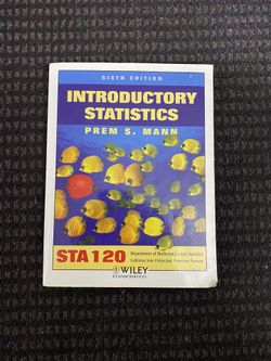 Introductory Statistics Prem S. Mann Sixth Edition