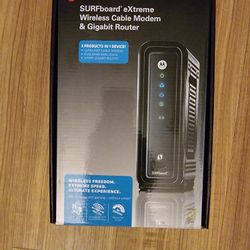 Motorola Surfboard SBG6580 Wireless Cable Modem Router Combo WiFi Dual Band