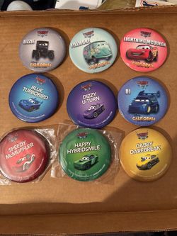 Disney Cars 9- Button Bundle