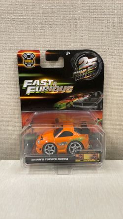 Jada Toys Small Block 25 Years Fast and Furious Toyota Supra Orange