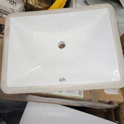 Hive, Undermount Lavatory Sink, Sirius, H-1813W-ADA, White, 18" X 13", ADA Compliant