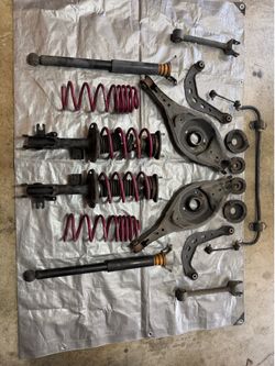 2015 Mazda 3 Hatchback suspension  w/ lowering springs