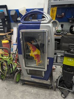 6ft Collectable Red Bull Fridge