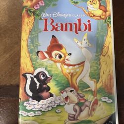 Walt Disney Bambi VHS Black Diamond $50