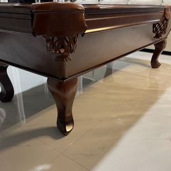 Impeccable DLT 7’ Bar Size Pool Table (Free Delivery & Pro Setup) New Felt Any Color + All Accessories