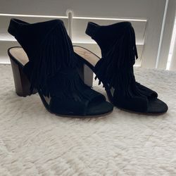 Sam Elderman Fringed Shoe Size 71/2