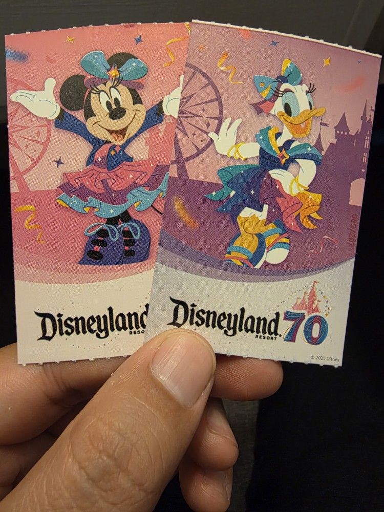 Disneyland Tickets - 2 Day