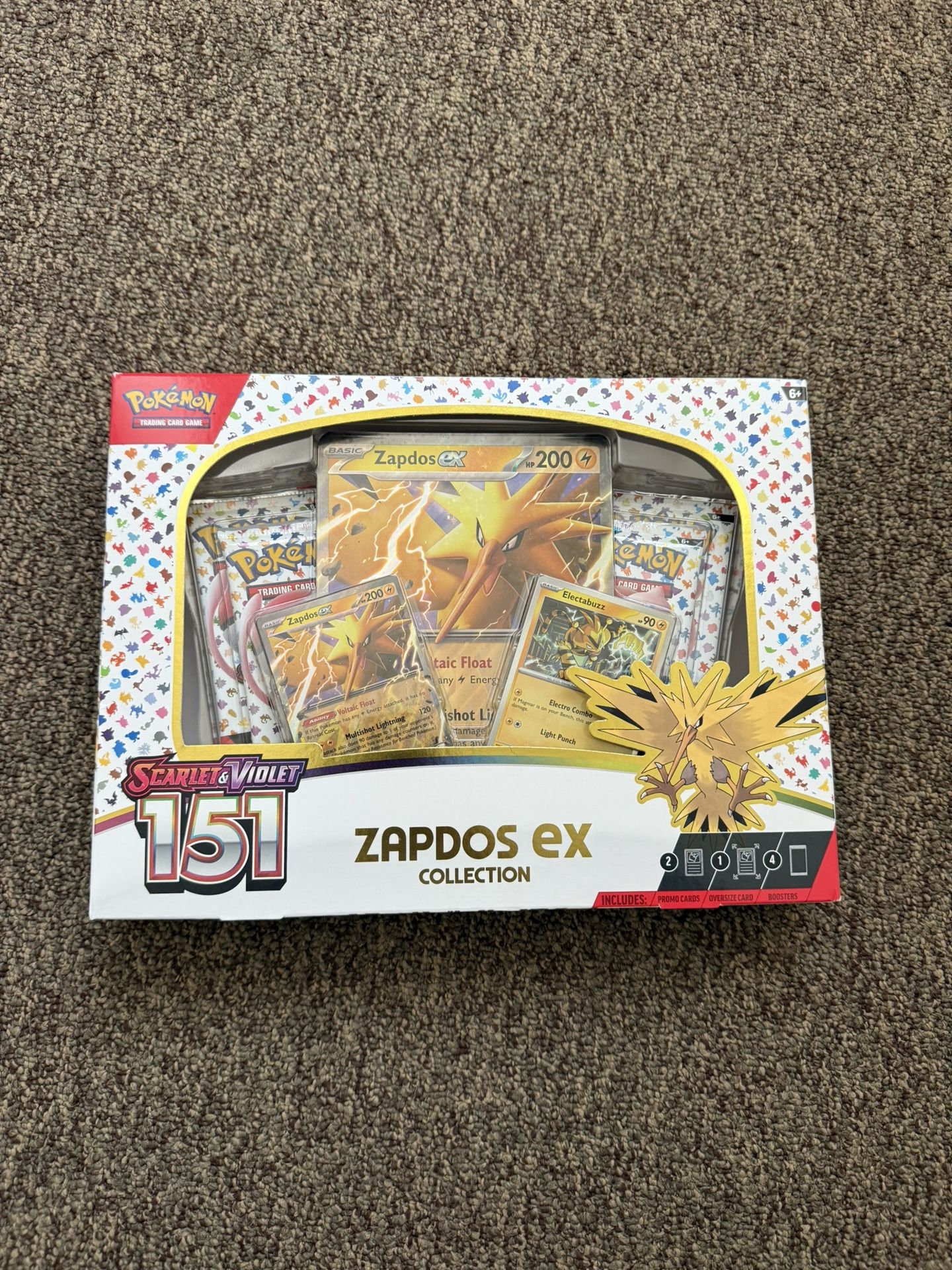 Pokémon Scarlet & Violet 151 - Zapdos ex Collection