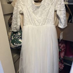 Flower Girl Or Junior Bridesmaid Dress